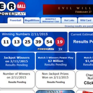 check powerball numbers