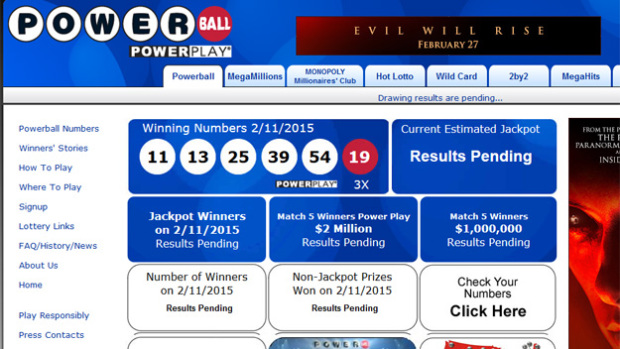 Countdown to Powerball Cash Out