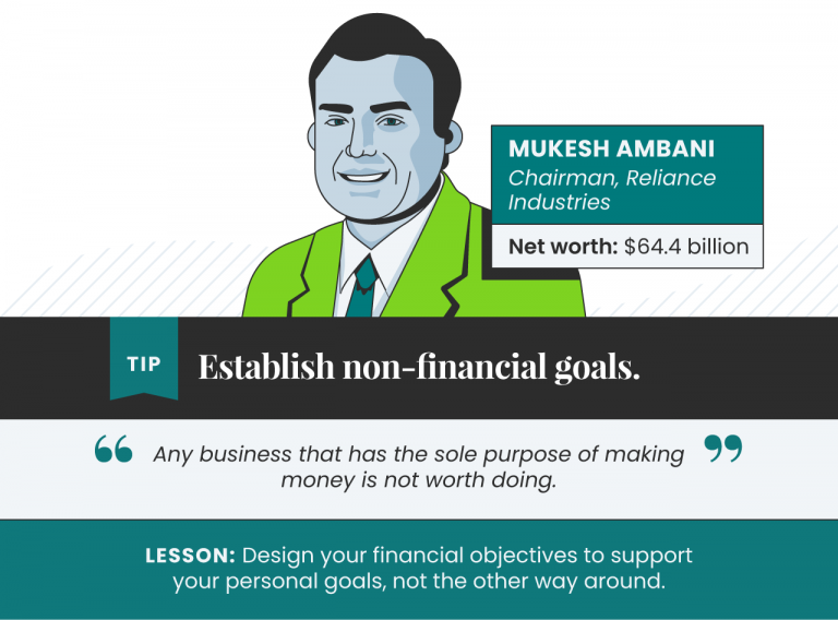 Tips from Mukesh Ambani