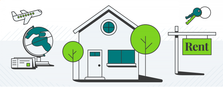 Travel and Real Estate Illustration
