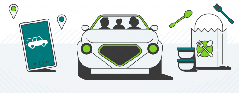 Rideshare Illustration