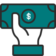Icon - Money in Hand