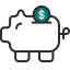 Icon - Piggy Bank - 64px