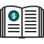 Icon - Book Money - 64px