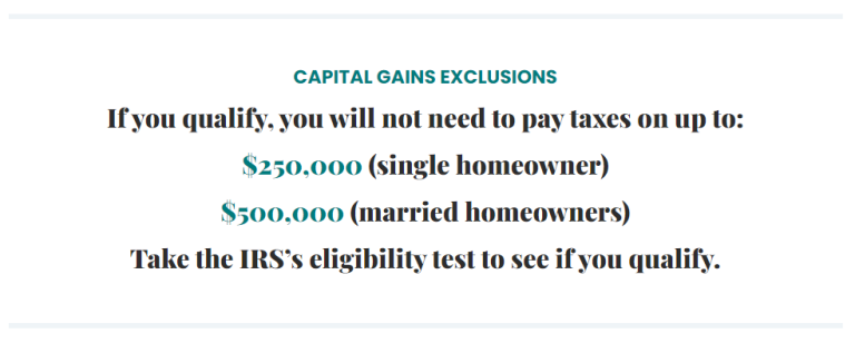 Capital Gains Exclusions