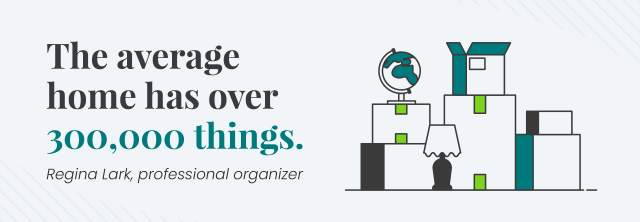The average home has over 300,000 things