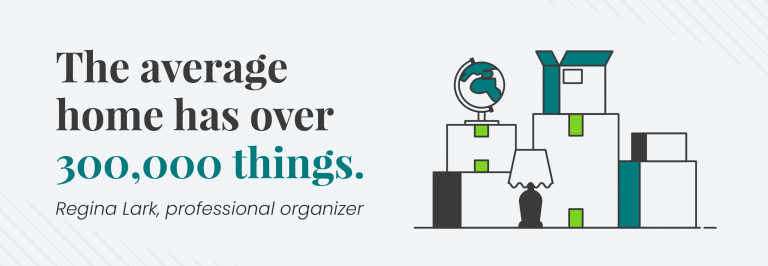 The average home has over 300,000 things