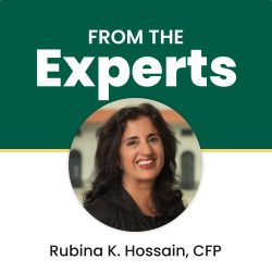 headshot of Rubina K. Hossain, CFP