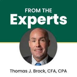 From The Experts: Thomas J. Brock CFA, CPA