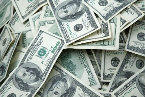 Pile of $100 bills