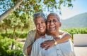 older couple smiling