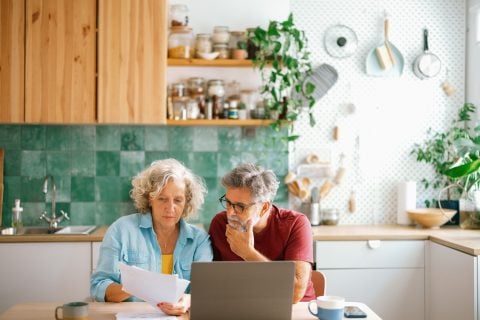 couple considering retirement readiness