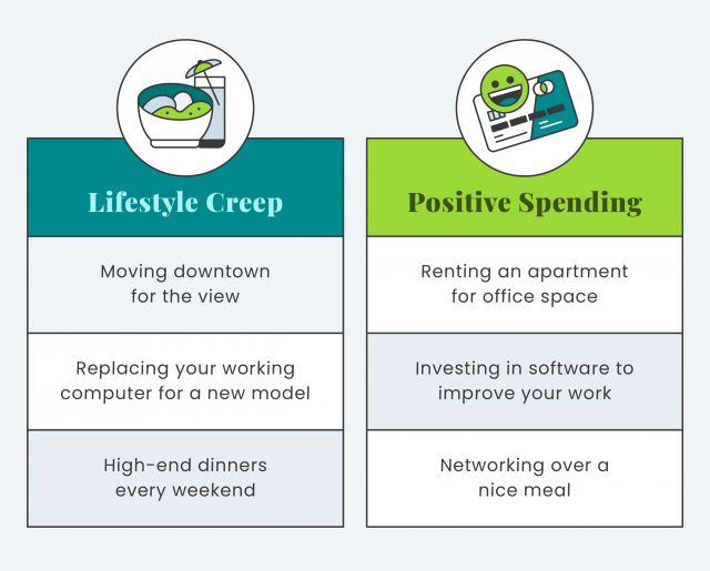 Lifestyle Creep vs. Positive Spending