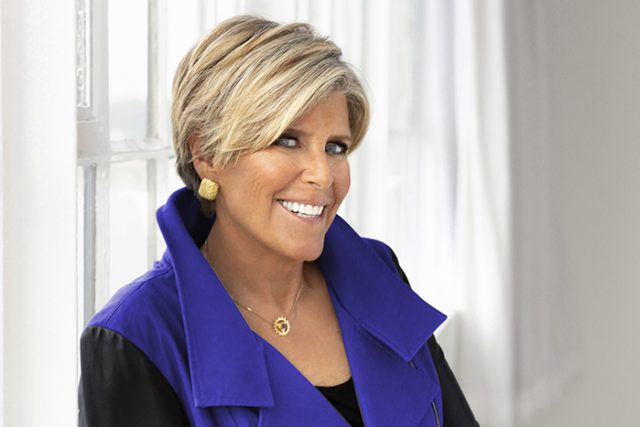 Suze Orman, author and former TV show host