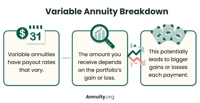 Variable annuity breakdown