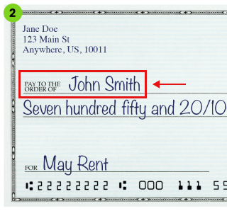 Check Recipient